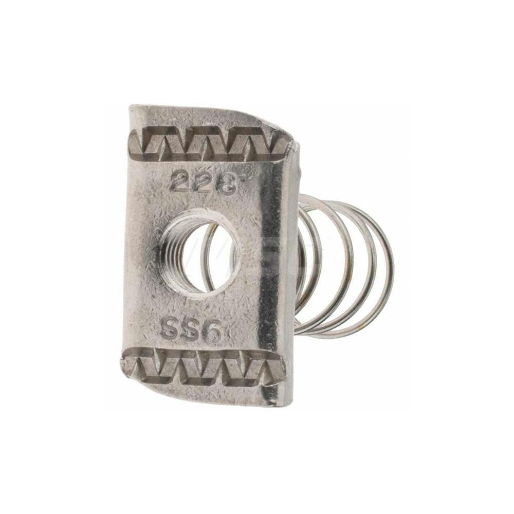 Cooper BLine Stainless Steel Spring Nut for 3/8" Conduit MSC Direct