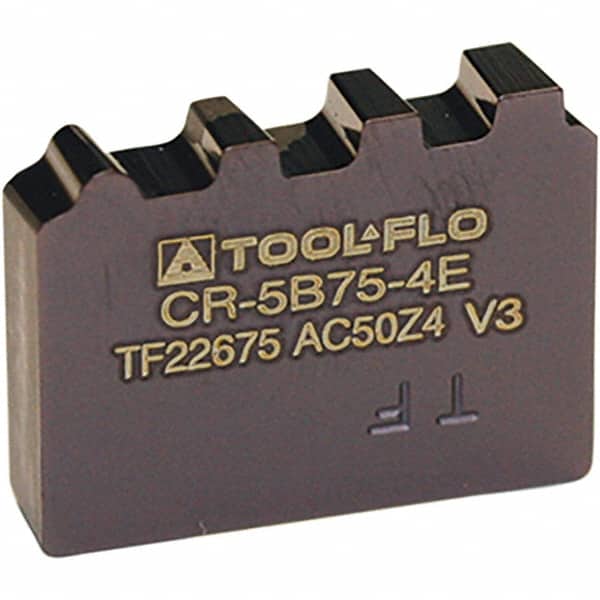 Tool-Flo M16422675AC50F Threading Insert:5 Size, CR Style, AC50 Grade, Solid Carbide 