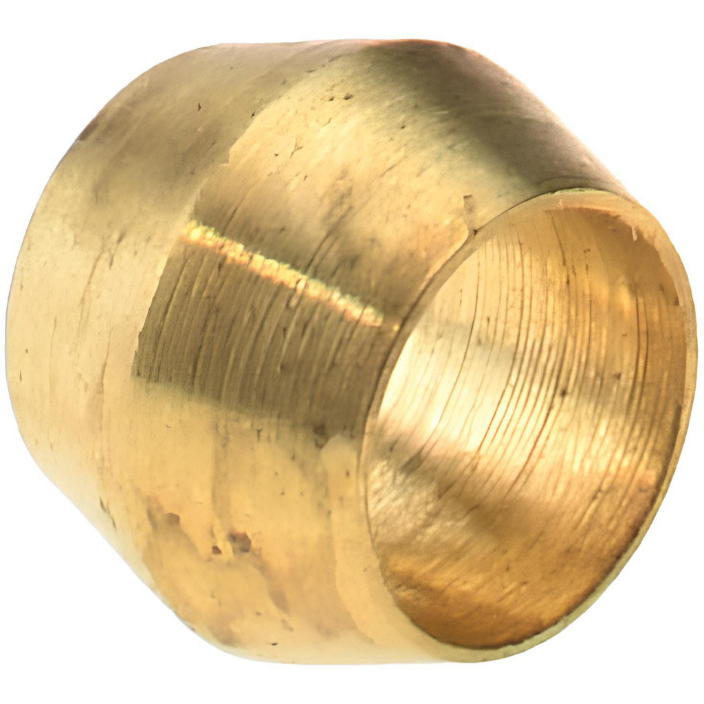 Parker Compression Tube Sleeve: 3/16" Tube OD, Compression - Brass, SAE J512 | 5-Pack | Part #60C-3