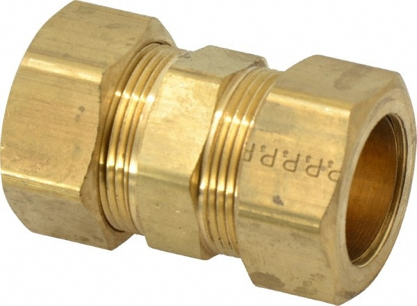 Parker 62C-14 Compression Tube Union: 1-1/8-18" Thread, Compression x Compression Image