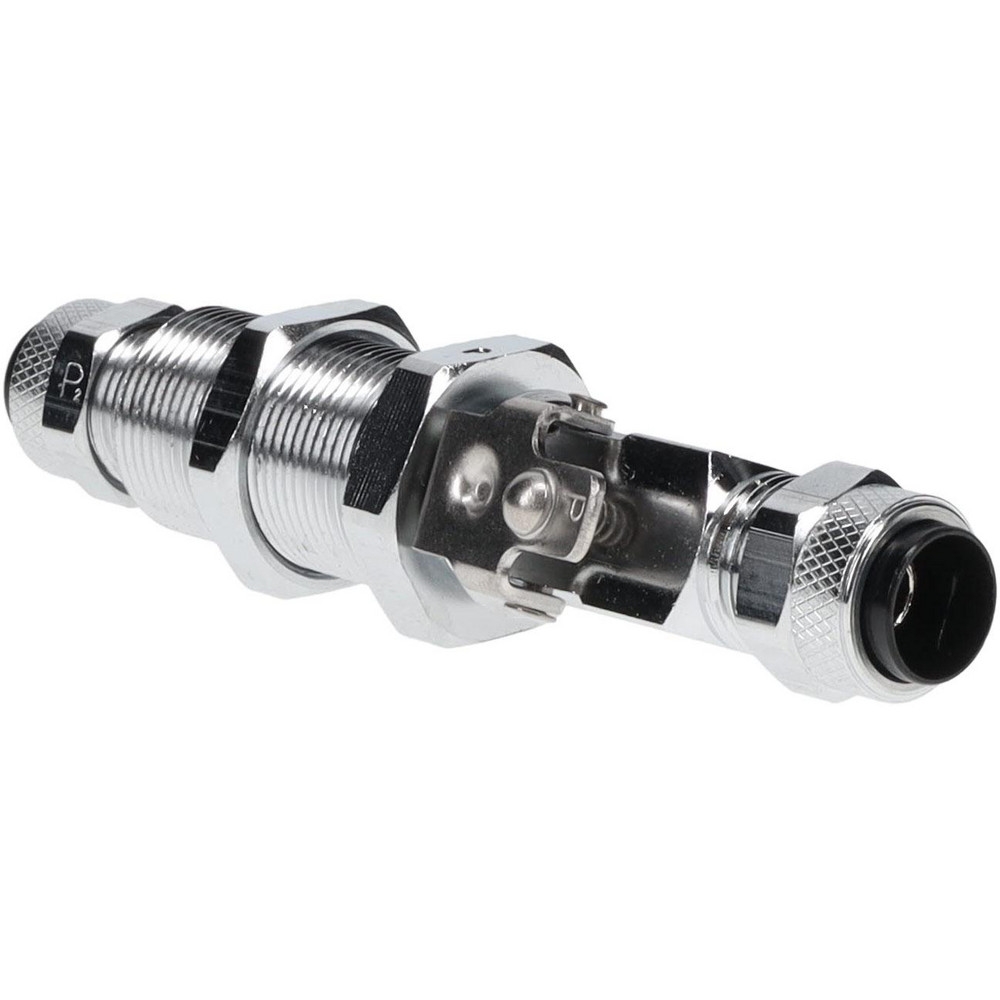 Compression Tube Single End Shutoff Coupler: Tube to Tube
