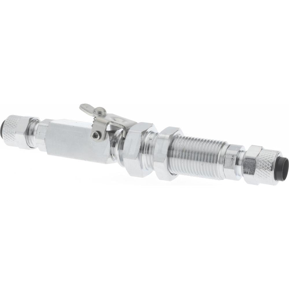 Parker 394PD-4-4 Compression Tube Double End Shutoff Coup: Image