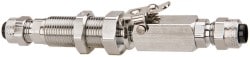 Parker 394PD-6-6 Compression Tube Double End Shutoff Coup: Image