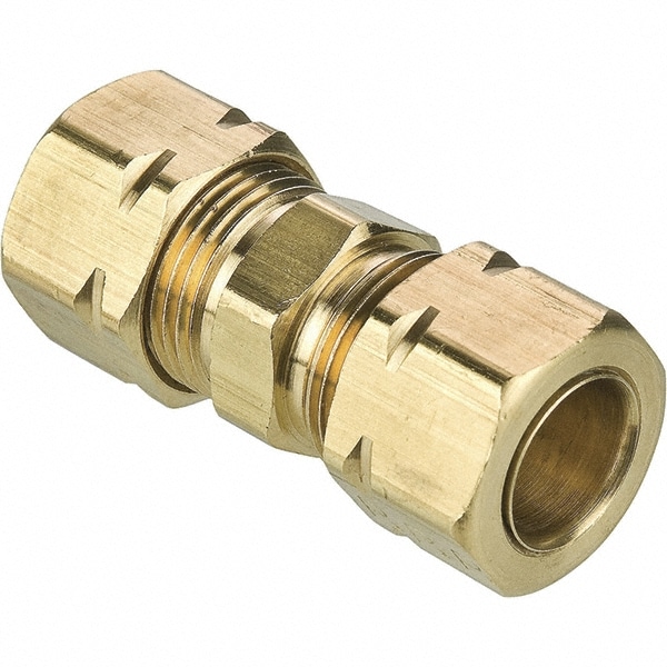 CerroBrass - Compression Tube Union: Compression x Compression