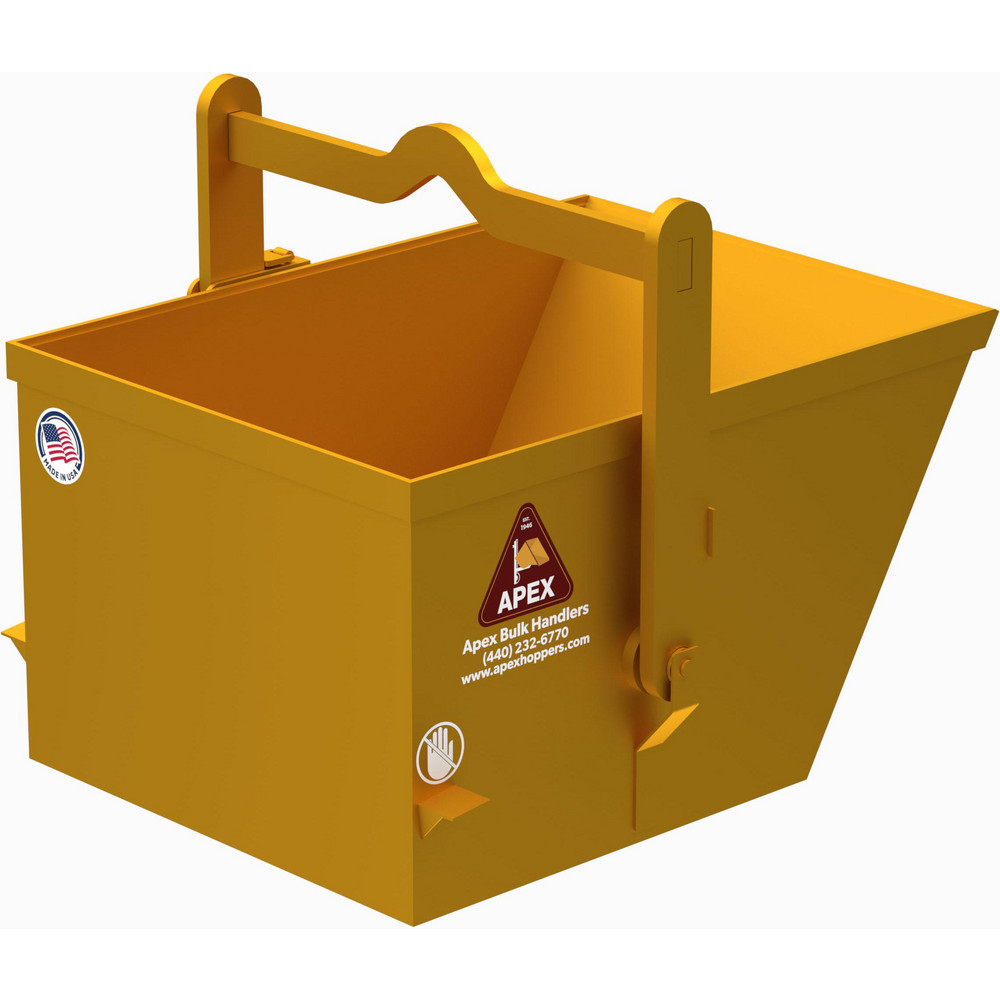 Apex Bulk Handlers - Crane Hopper: 1 cu yd, 8000 lb, Manual Tilt