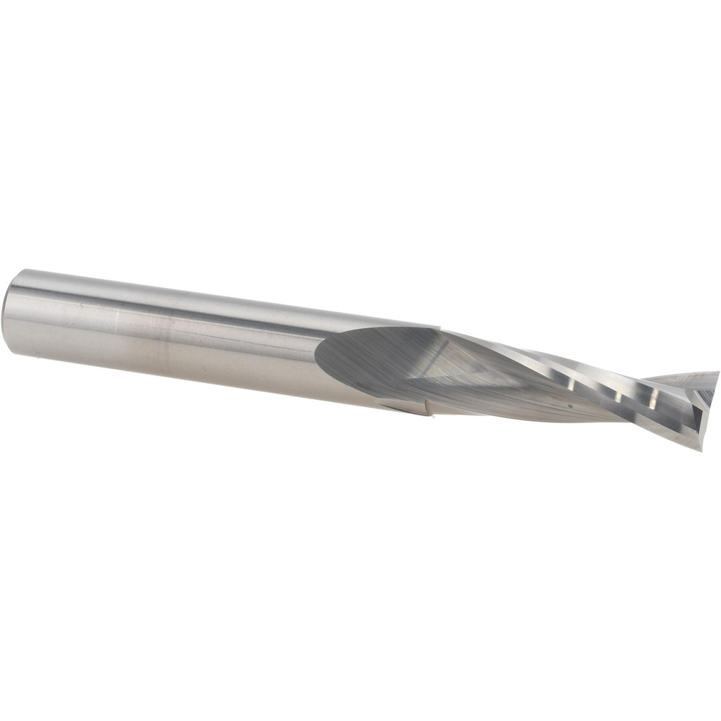 Made in USA | Harvey Tool Spiral Router Bit: 1/2" Dia, 1-1/2" LOC, 1/2" Shank Dia, 2 Flute, Upcut - 4" OAL, Solid Carbide, Bright/Uncoated Finish
