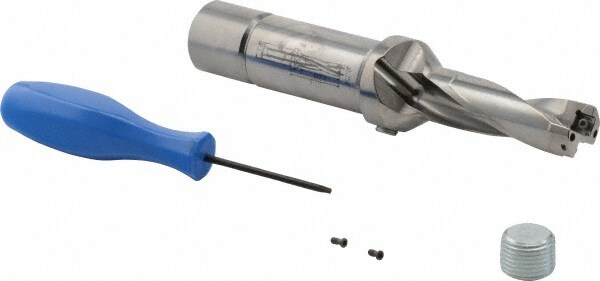 Iscar 3201364 2-1/4" Max Drill Depth, 3xD, 3/4" Diam, Indexable Insert Drill Image