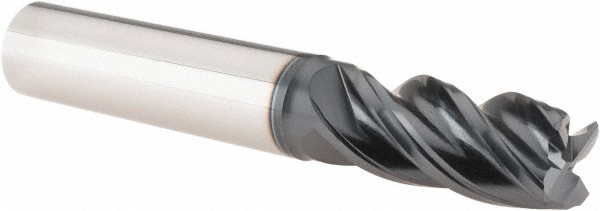 Iscar 5622438 Corner Chamfer End Mill: 0.625" Dia, 1.25" LOC, 4 Flute, 0.024" Chamfer Width, Solid Carbide Image
