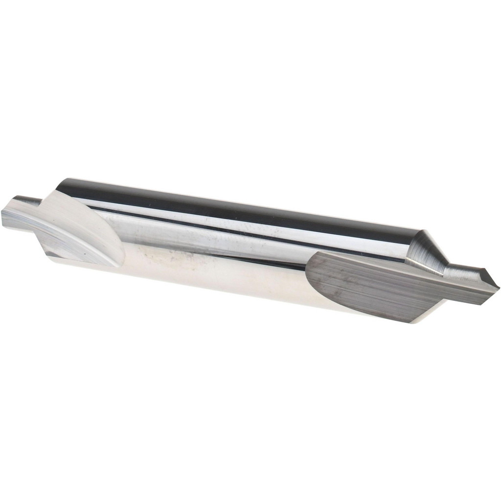 Harvey Tool 25670 Combo Drill & Countersink: #5, 7/16" Body Dia, 1180, Solid Carbide Image