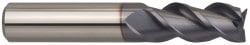 Guhring 9031730254000 Square End Mill: 1 Dia, 1-1/2 LOC, 1 Shank Dia, 4 OAL, 3 Flutes, Solid Carbide Image