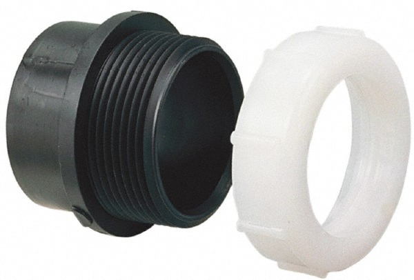 Drain, Waste & Vent Trap: 1-1/2" Fitting, Spig x SJ, Acrylonitrile Butadiene Styrene