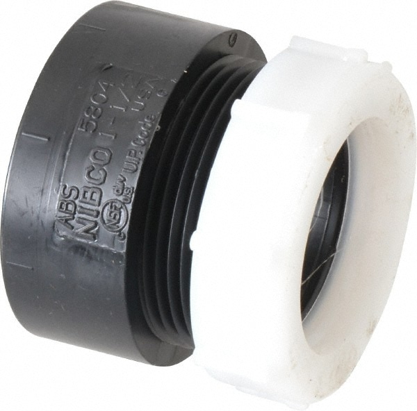 Drain, Waste & Vent Trap: 1-1/2" Fitting, Hub x SJ, Acrylonitrile Butadiene Styrene