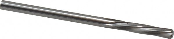 Magafor 88860003260 Chucking Reamer: 0.1285" Dia, 2-1/4" OAL, 19/32" Flute Length, Straight Shank, Solid Carbide 