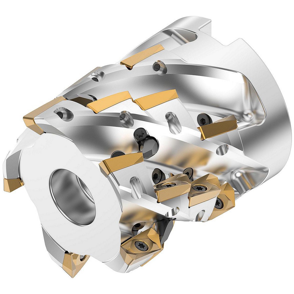 2" Cut Diam, 3/4" Arbor Hole Diam, 1.59" Max Depth, Indexable Square-Shoulder Face Mill