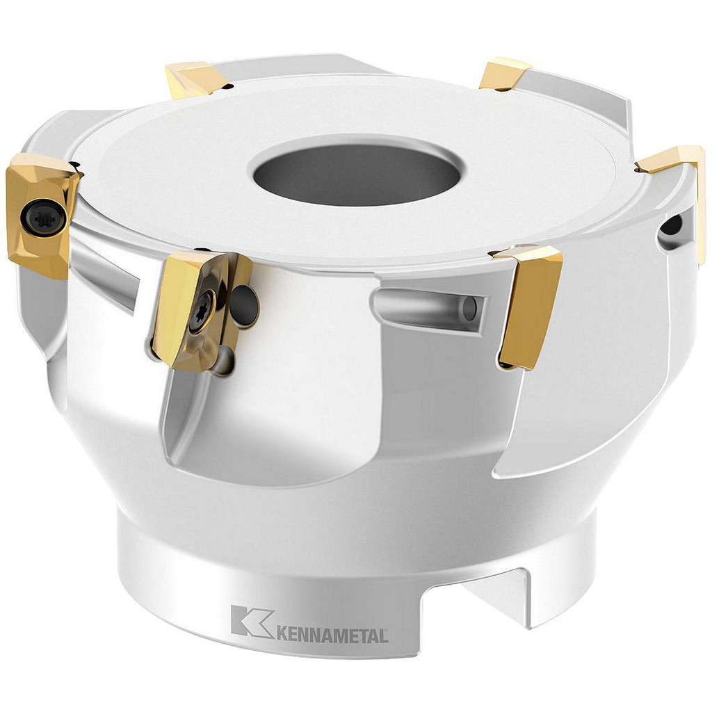 Kennametal 3745043 2-1/2" Cut Diam, 3/4" Arbor Hole Diam, 0.389" Max Depth, Indexable Square-Shoulder Face Mill Image