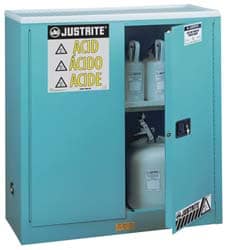 Justrite. 893002 Steel, 44" High, 43" Wide, 18" Deep, 14" Shelf Depth, NFPA & OSHA Image