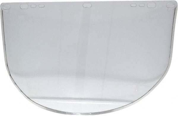 Face Shield Windows & Screens: Replacement Window, Clear, 9" High, 0.04" Thick