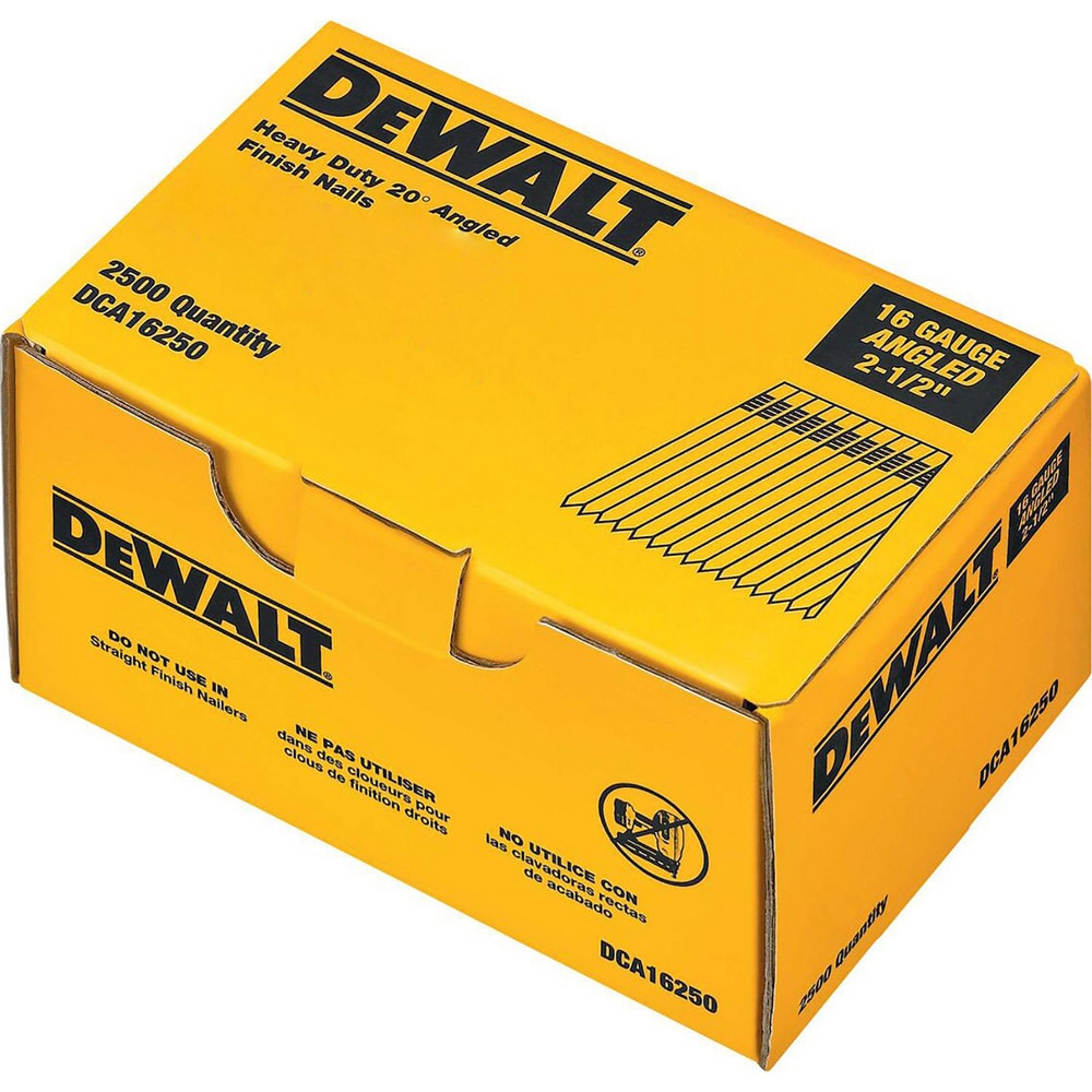 DeWalt Pneumatic Finishing: 2-1/2"