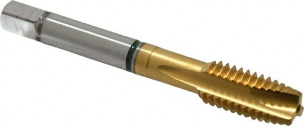 DelitonGude Metric M3 Machine Screw Tap 10 pcs 5% Cobalt Spiral Flute Drill Taps Thread Tapping Tool M3 