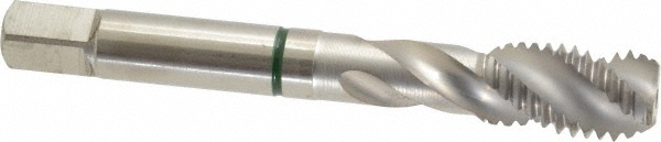Guhring 9039180120000 Spiral Flute Tap: M12 x 1.75, Metric Coarse, 3 Flute, Modified Bottoming, 6H Class of Fit, Cobalt, Bright/Uncoated Image