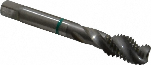Guhring 9039190127000 Spiral Flute Tap: 1/2-13, UNC, 3 Flute, Modified Bottoming, 2B Class of Fit, Cobalt, Bright/Uncoated Image