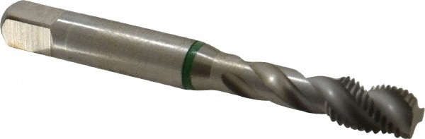 Spiral Flute Tap: 5/16-24, UNF, 3 Flute, Modified Bottoming, 2B Class of Fit, Cobalt, Bright/Uncoated