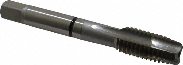 Guhring 9039250127000 Spiral Point Tap: 1/2-13, UNC, 3 Flutes, Plug, 2B, Cobalt, Bright Finish Image