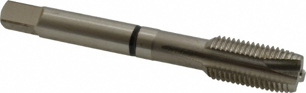 Guhring 9039260111130 Spiral Point Tap: 7/16-20, UNF, 3 Flutes, Plug, 2B, Cobalt, Bright Finish Image