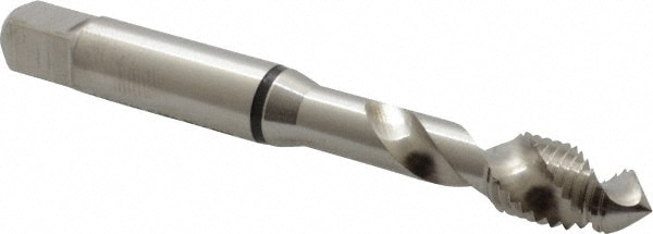 Spiral Flute Tap: 5/16-24, UNF, 2 Flute, Modified Bottoming, 2B Class of Fit, Cobalt, Bright/Uncoated