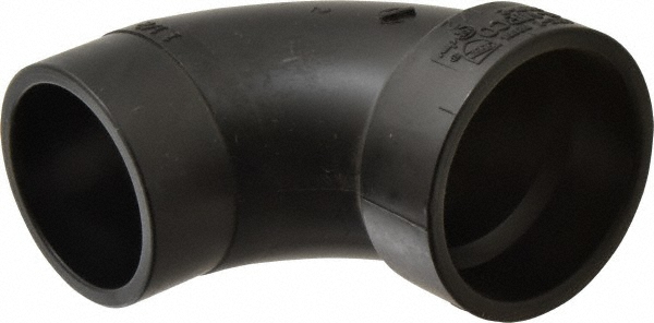 Drain, Waste & Vent 90 deg; Street Elbow: 1-1/2" Fitting, Spig x Hub, Acrylonitrile Butadiene Styrene