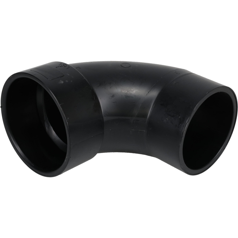 Drain, Waste & Vent 90 deg; Street Elbow: 3" Fitting, Spig x Hub, Acrylonitrile Butadiene Styrene