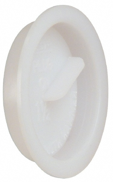 Drain, Waste & Vent End Cap: 2" Fitting, Hub, Acrylonitrile Butadiene Styrene