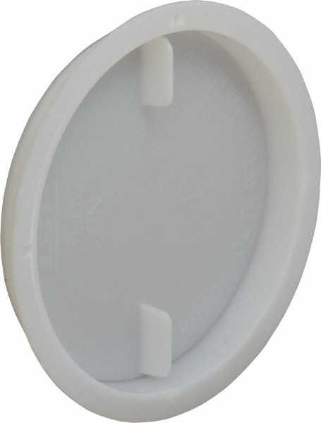 Drain, Waste & Vent End Cap: 4" Fitting, Hub, Acrylonitrile Butadiene Styrene