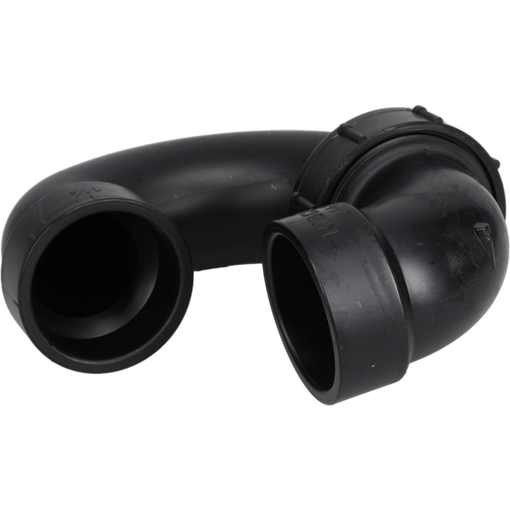 Drain, Waste & Vent P-Trap with Union: 1-1/4" Fitting, Hub x Hub, Acrylonitrile Butadiene Styrene