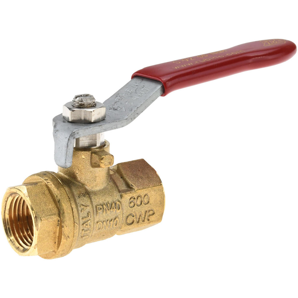 Value Collection - Full Port Manual Ball Valve: 3/8