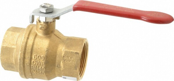 Value Collection S92H48R 1-Way Manual Ball Valve: 1-1/2" Pipe, Full Port Image