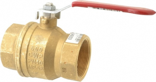 Value Collection S92I48R 1-Way Manual Ball Valve: 2" Pipe, Full Port Image