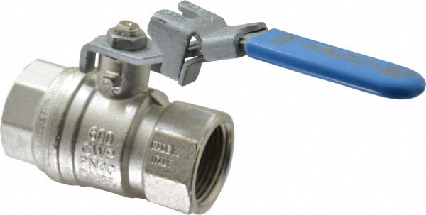 Value Collection S95F45N 1-Way Manual Ball Valve: 1" Pipe, Full Port Image