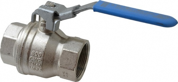 Value Collection S95H45N 1-Way Manual Ball Valve: 1-1/2" Pipe, Full Port Image