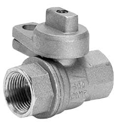 Value Collection S80F41 Manual Ball Valve: 1" Pipe, Full Port Image