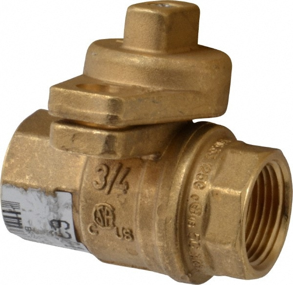 Value Collection S80E41 Manual Ball Valve: 3/4" Pipe, Full Port Image