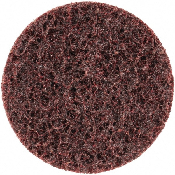 Quick-Change Disc: Type S, 2" Dia, Aluminum Oxide, Non-Woven