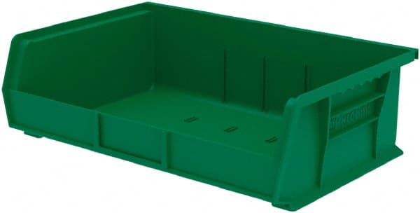 AKRO-MILS 30255green Plastic Hopper Stacking Bin: Green 