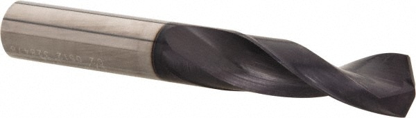 Accupro 63309637 Jobber Length Drill Bit: 0.5" Dia, 140 °, Solid Carbide 