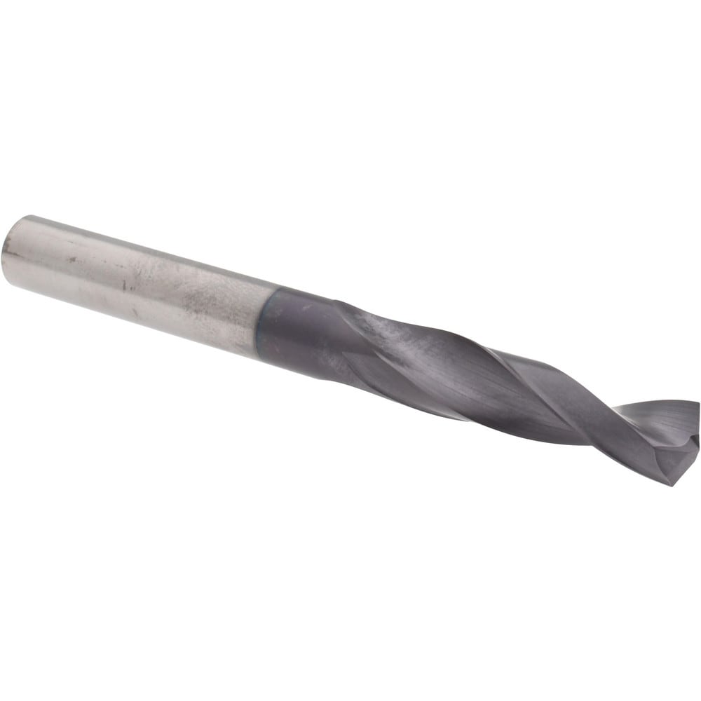 Accupro 63309686 Jobber Length Drill Bit: 0.3937" Dia, 140 °, Solid Carbide 