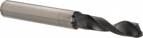 Accupro 63309793 Jobber Length Drill Bit: 0.2031" Dia, 140 °, Solid Carbide 