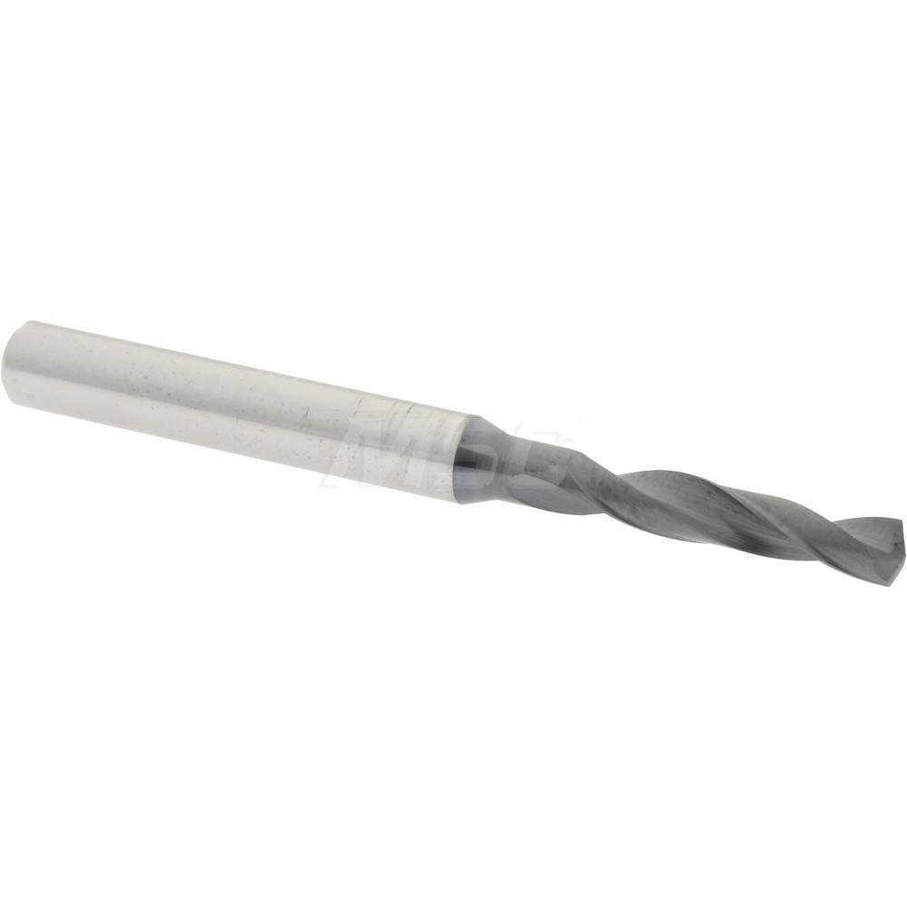 Accupro 63309983 Jobber Length Drill Bit: 0.136" Dia, 140 °, Solid Carbide 