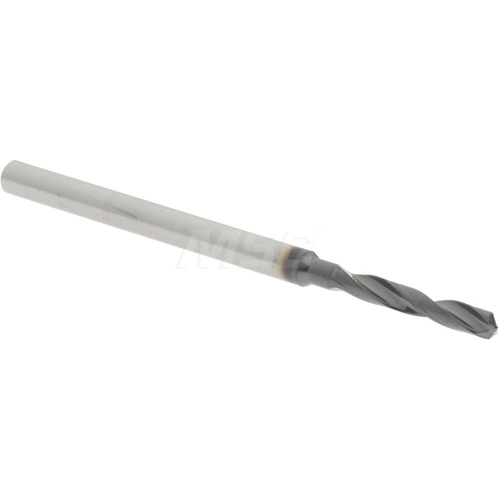 Accupro 63310031 Jobber Length Drill Bit: 0.0938" Dia, 140 °, Solid Carbide 