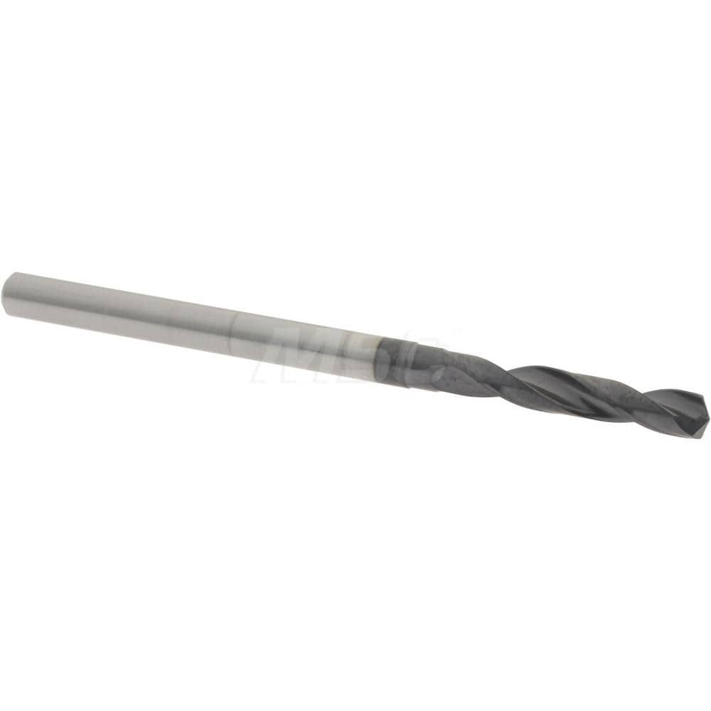 Accupro 63310098 Jobber Length Drill Bit: 0.12" Dia, 140 °, Solid Carbide 