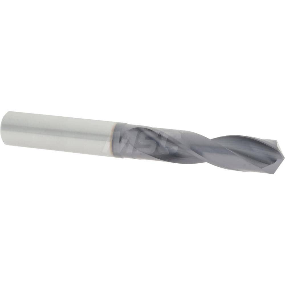 Accupro 63310106 Jobber Length Drill Bit: 0.4844" Dia, 140 °, Solid Carbide 